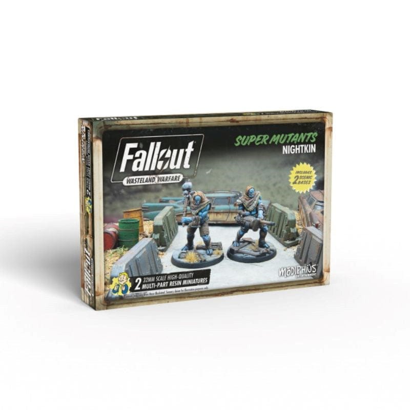 Fallout: Wasteland Warfare – Super Mutants: Nightkin Miniatures
