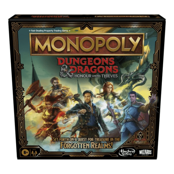 Monopoly: Dungeons & Dragons Honor Among Thieves Monopoly 5010994202149