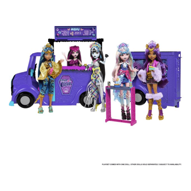 Monster High: Fangtastic Food Truck 0194735230358