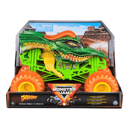 Monster Jam: 1:24 Die Cast Dragon Monster Truck 681147039025