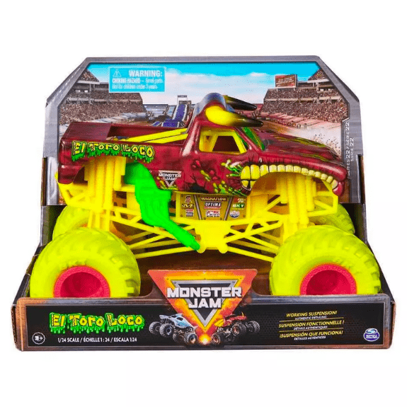 Monster Jam: 1:24 El Toro Loco Monster Truck 778988141137