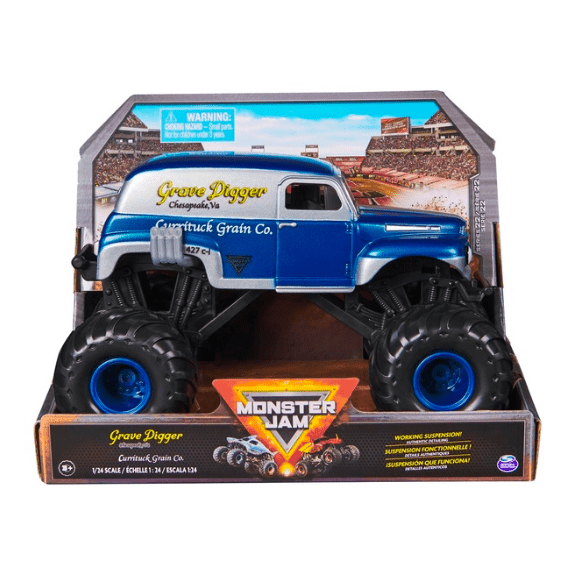 Monster Jam: 1:24 Grave Digger Monster Truck 778988141137