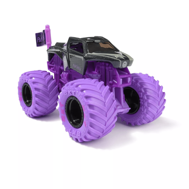 Monster Jam: 1:64 Die-Cast Marvel Series 2 - Black Panther 681147014763