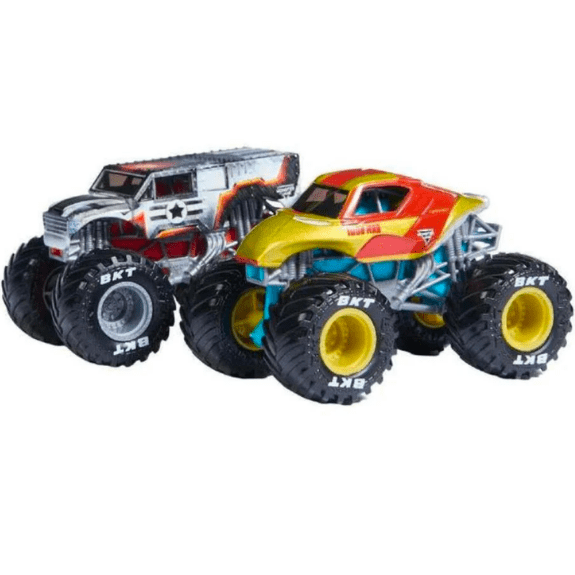 Monster Jam: 1:64 Die-Cast Trucks 2 Pack - Iron Man vs War Machine 681147026445