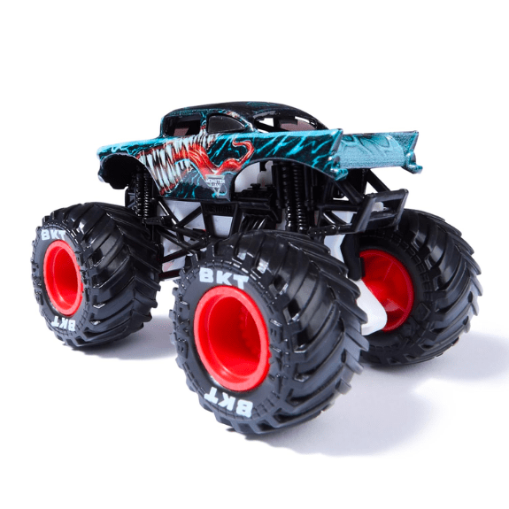 Monster Jam: 1:64 Die-Cast Trucks 2 Pack - Venom vs The Amazing Spider-Man 681147026445