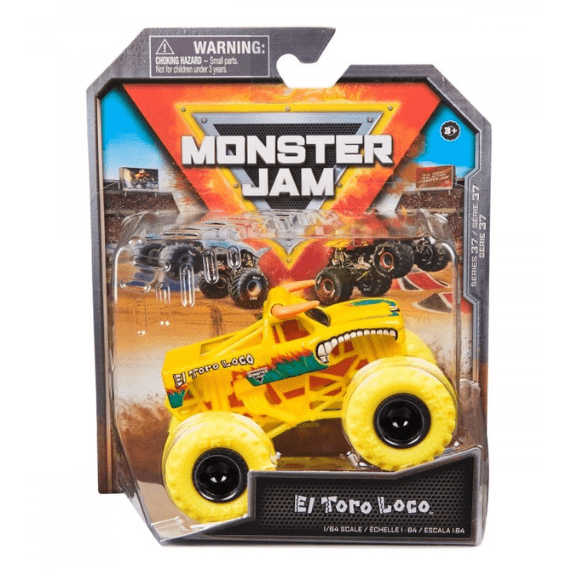 Monster Jam: 1:64 Series 37 Die-Cast - El Toro Loco 778988553480