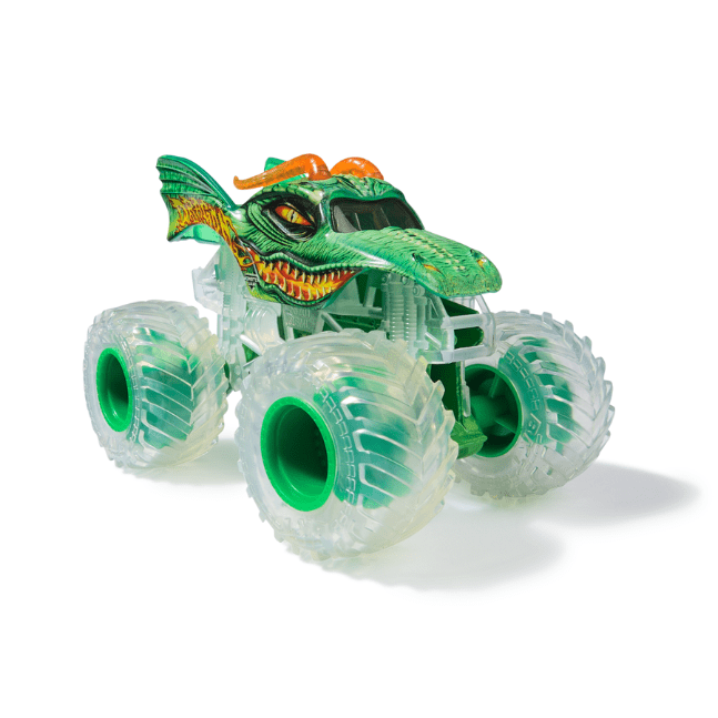 Monster Jam: 1:64 Series 37 Die-Cast - Ghost Crew Dragon (Translucent) 778988553480