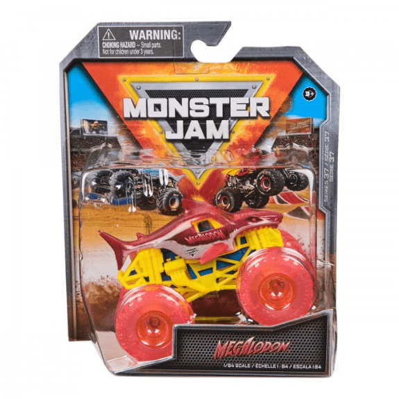 Monster Jam: 1:64 Series 37 Die-Cast - Megalodon 778988553480