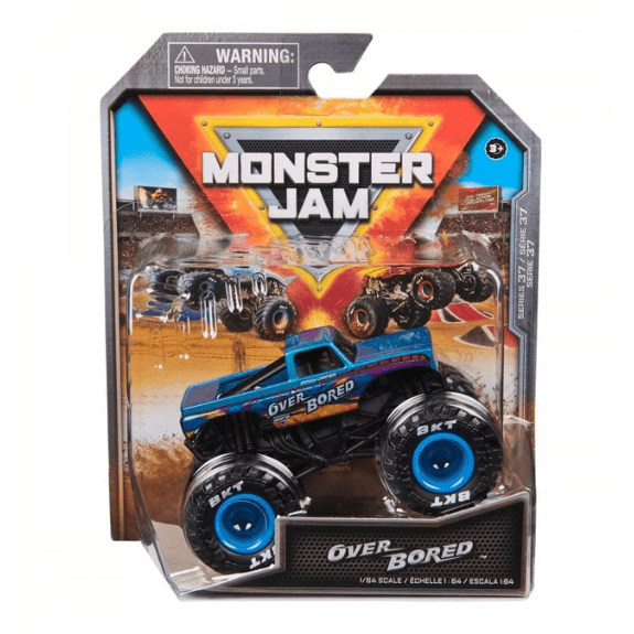 Monster Jam: 1:64 Series 37 Die-Cast - Over Bored 778988553480