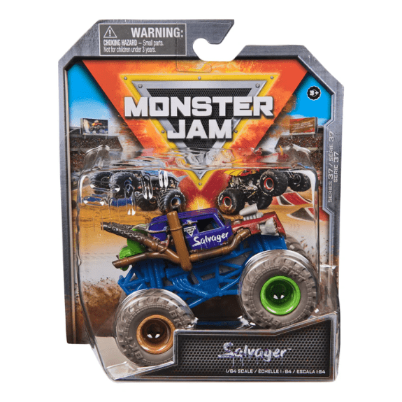 Monster Jam: 1:64 Series 37 Die-Cast - Salvager 778988553480