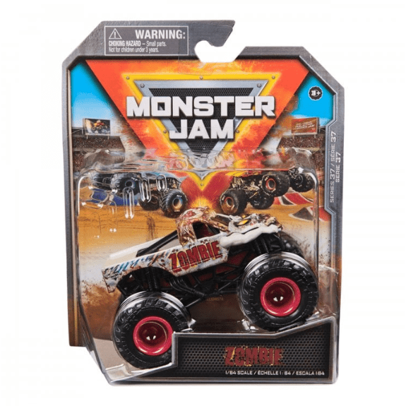 Monster Jam: 1:64 Series 37 Die-Cast - Zombie 778988553480