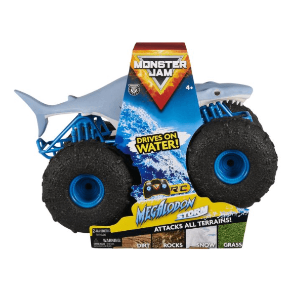 Monster Jam: Remote Control Megalodon Storm 778988136522