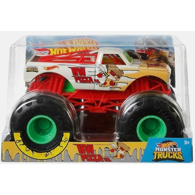 Hot Wheels Monster Trucks 1:24 - HW Pizza Co. 194735354757
