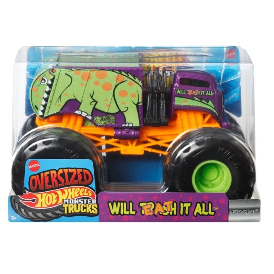 Hot Wheels Monster Trucks 1:24 - Will Eat It All 194735338665