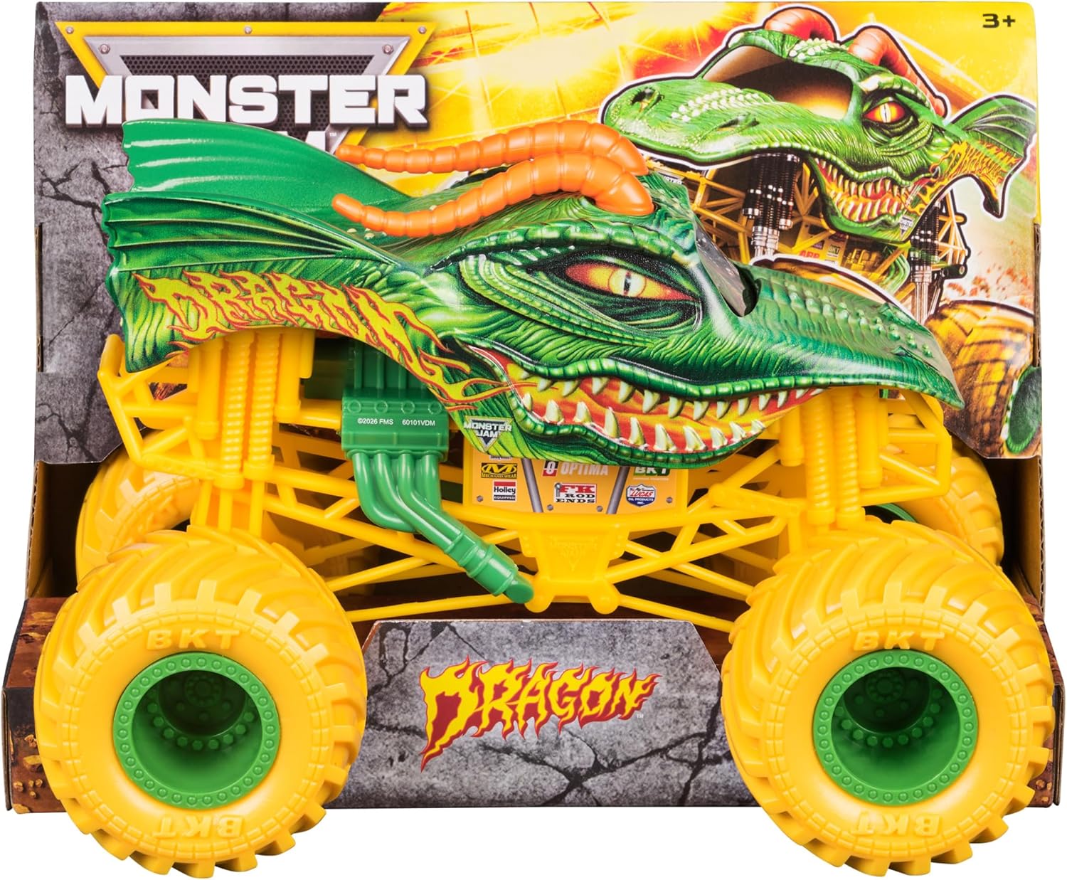 Monster Jam Die-Cast Vehicle 1:24 Scale - Dragon 778988141137