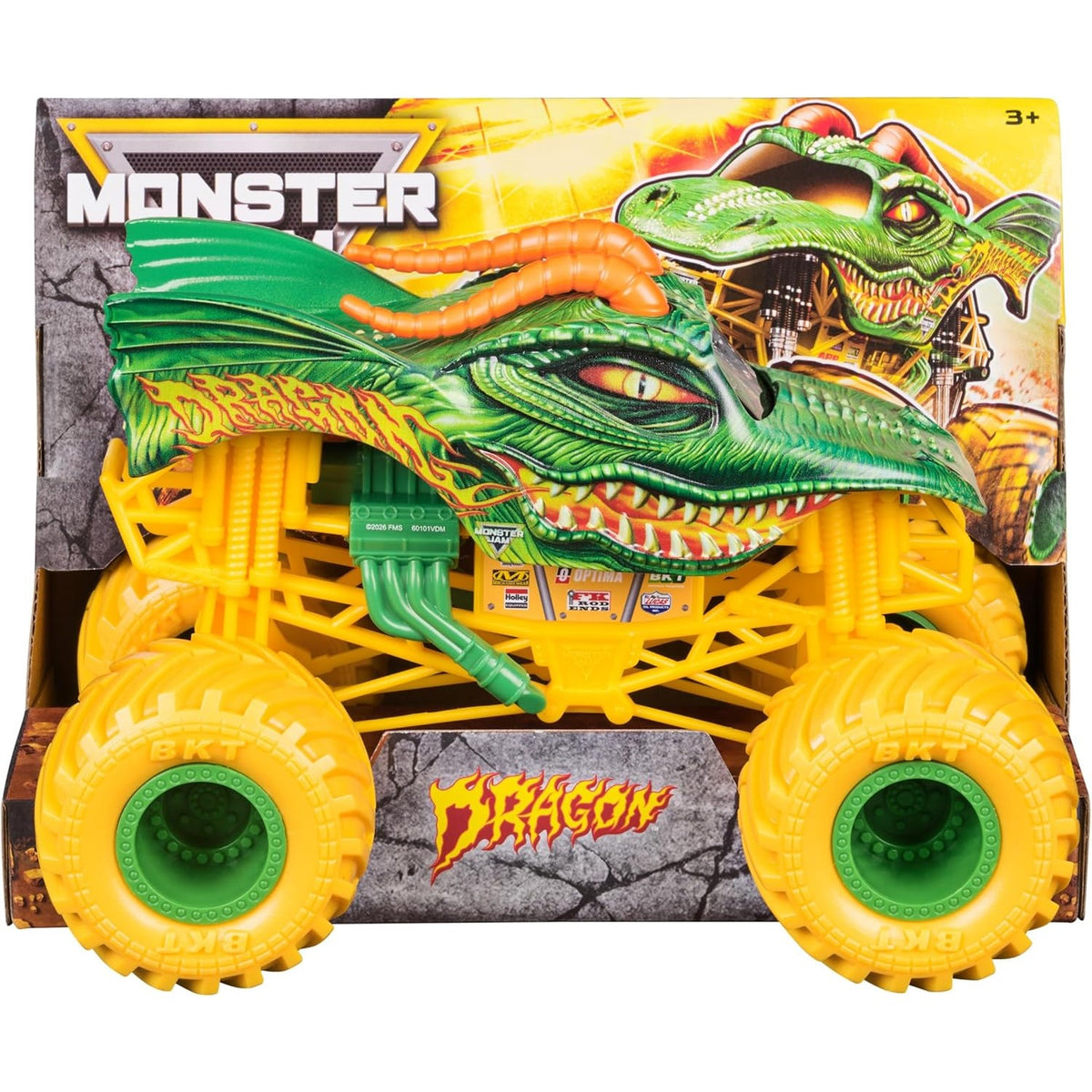 Monster Jam Die-Cast Vehicle 1:24 Scale - Dragon 778988141137