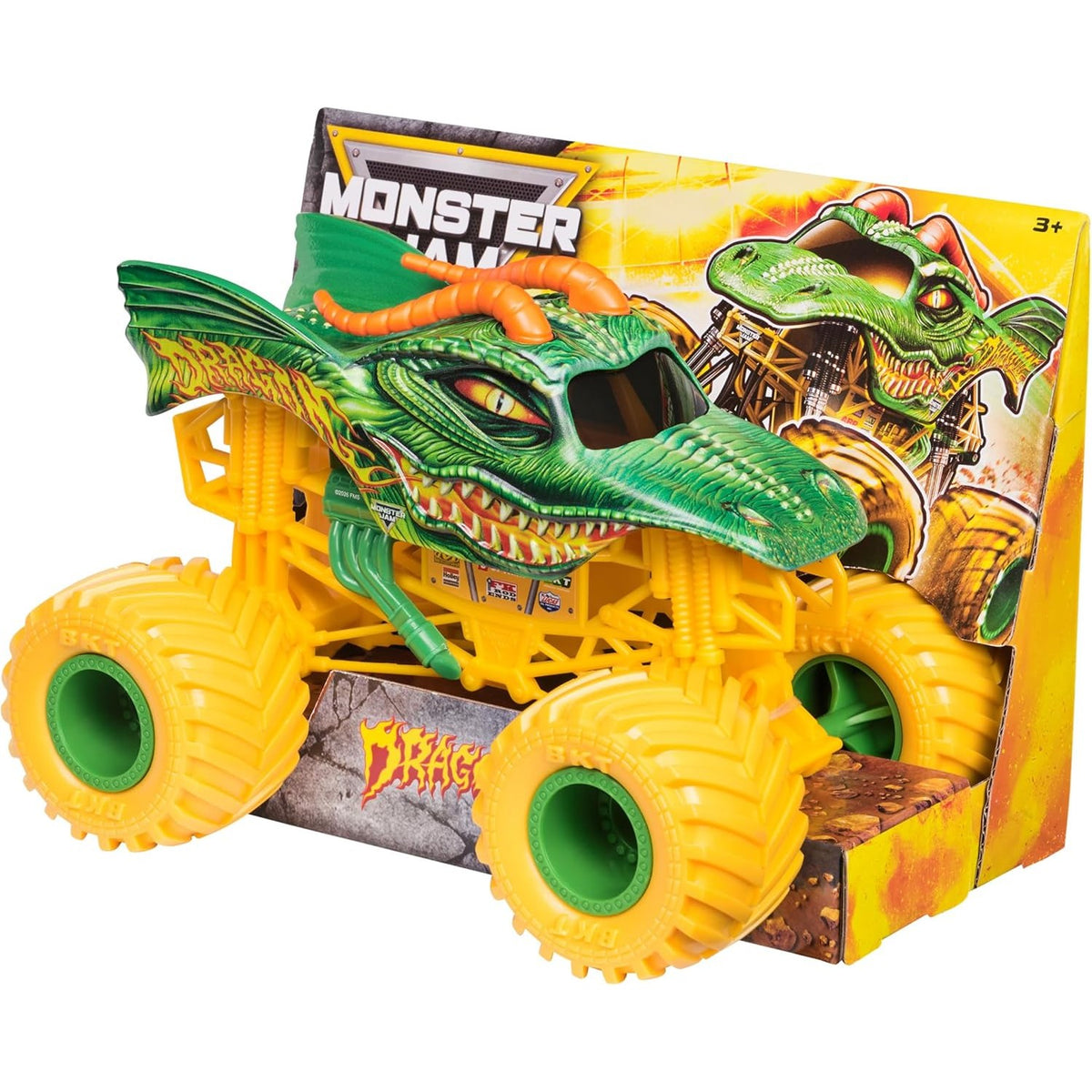 Monster Jam Die-Cast Vehicle 1:24 Scale - Dragon 778988141137