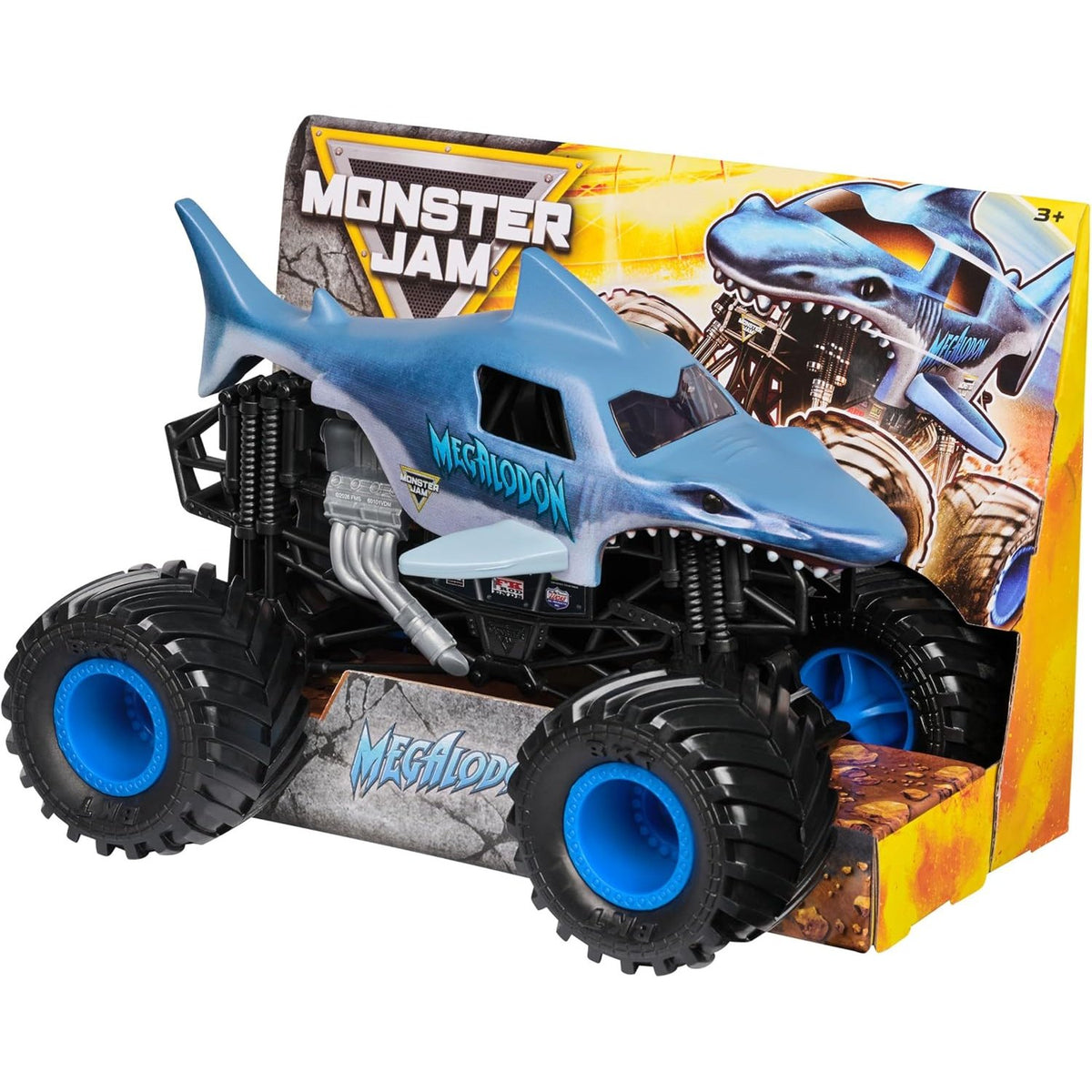 Monster Jam Die-Cast Vehicle 1:24 Scale - Megalodon 778988141137