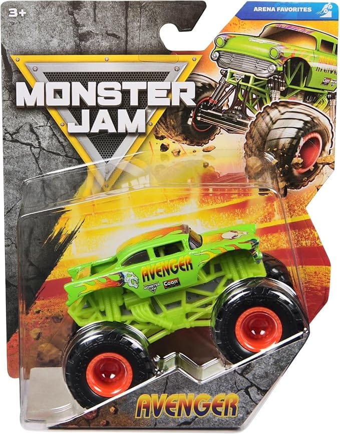 Monster Jam Die-Cast Vehicle 1:64 Scale - Series 45 - Arena Favorites - Avenger 778988553480