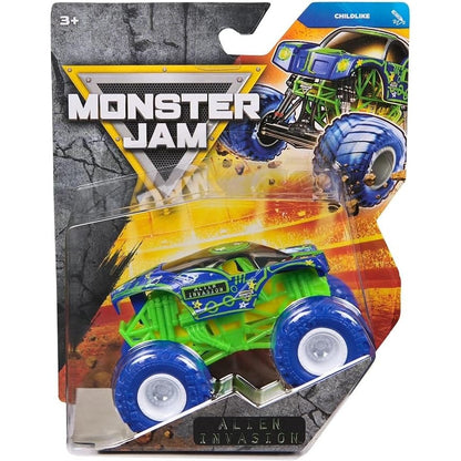 Monster Jam Die-Cast Vehicle 1:64 Scale - Series 45 - Childlike - Alien Invasion 778988553480