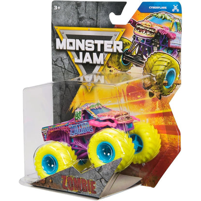 Monster Jam Die-Cast Vehicle 1:64 Scale - Series 45 - Cyberflare Zombie 778988553480
