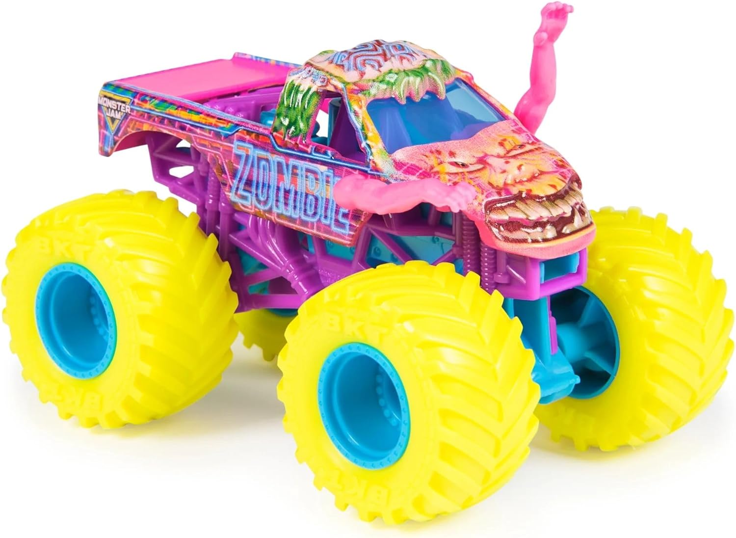 Monster Jam Die-Cast Vehicle 1:64 Scale - Series 45 - Cyberflare Zombie 778988553480