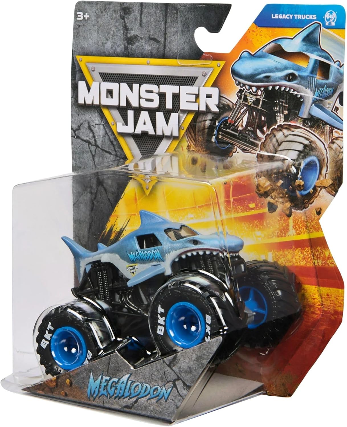 Monster Jam Die-Cast Vehicle 1:64 Scale - Series 45 - Legacy Trucks - Megalodon 778988553480