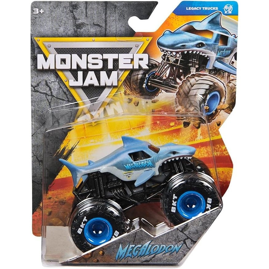 Monster Jam Die-Cast Vehicle 1:64 Scale - Series 45 - Legacy Trucks - Megalodon 778988553480