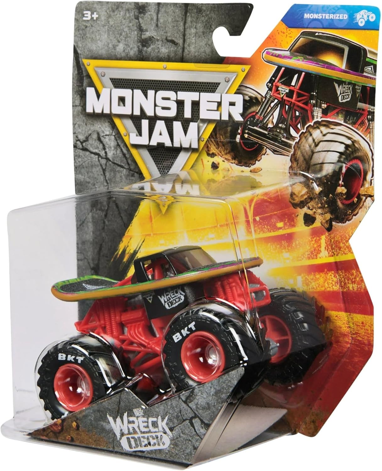 Monster Jam Die-Cast Vehicle 1:64 Scale - Series 45 - Monsterized - Wreck Deck 778988553480