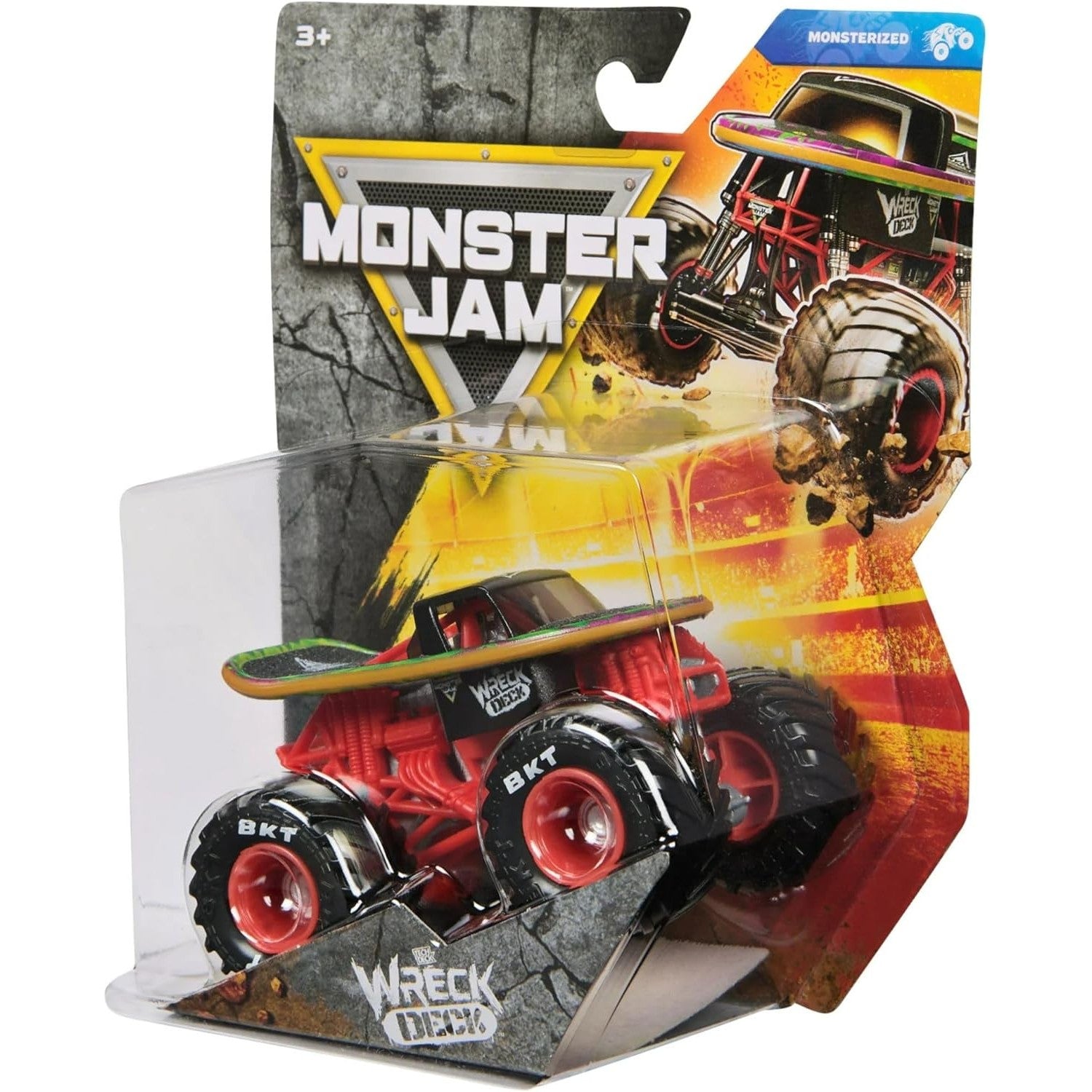 Monster Jam Die-Cast Vehicle 1:64 Scale - Series 45 - Monsterized - Wreck Deck 778988553480