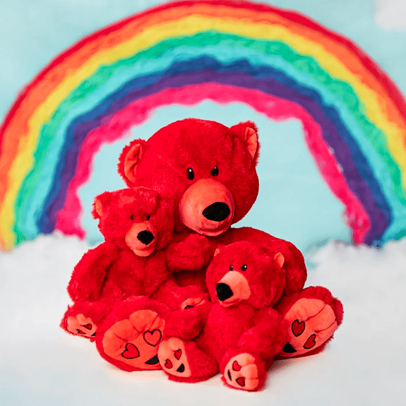 Mood Bears Mini Love Bear Plush 5065007966129