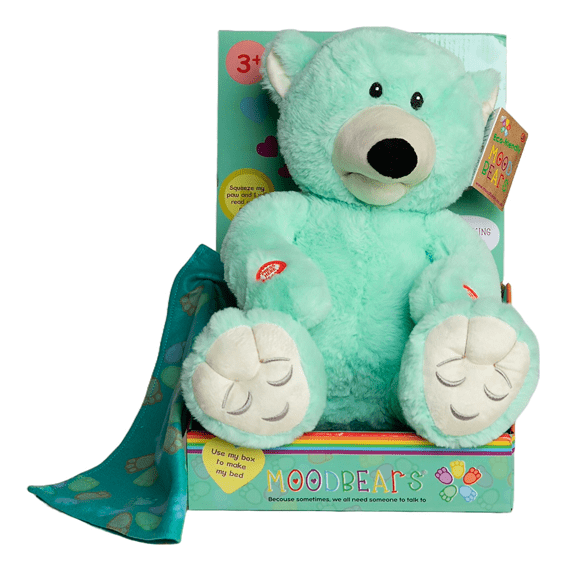 Mood Bears- Talking Calm Bear Plush 5065007966242