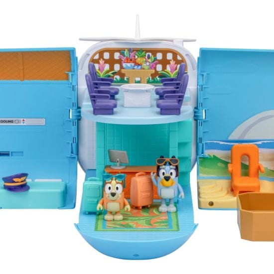 Bluey - 3-In-1 Airplane Playset 630996176702