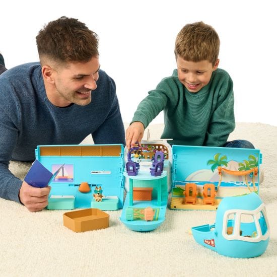 Bluey - 3-In-1 Airplane Playset 630996176702