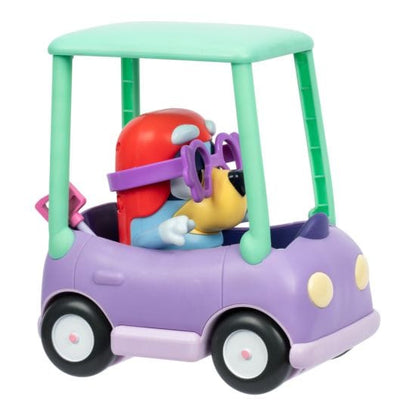 Bluey - Chat Mates Figure & Vehicle Granny Car & Janet 630996189924