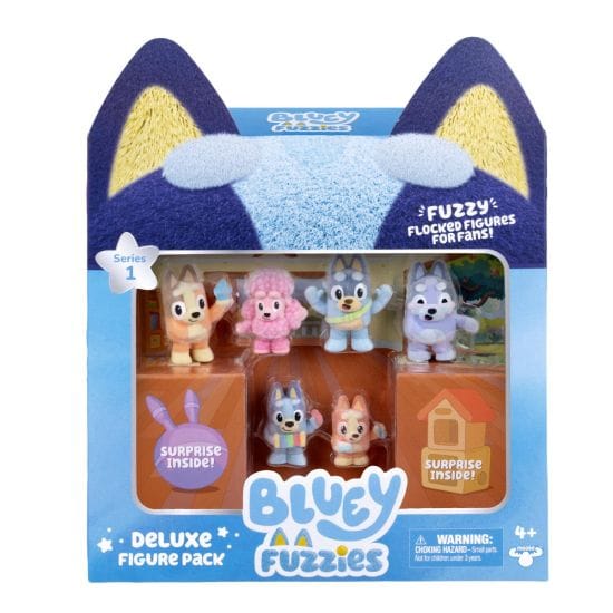 Bluey - Fuzzies Deluxe Figure Pack 630996193587
