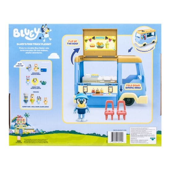 Bluey - Lets Play Chef Food Truck Playset 630996189191