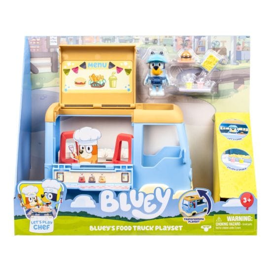 Bluey - Lets Play Chef Food Truck Playset 630996189191