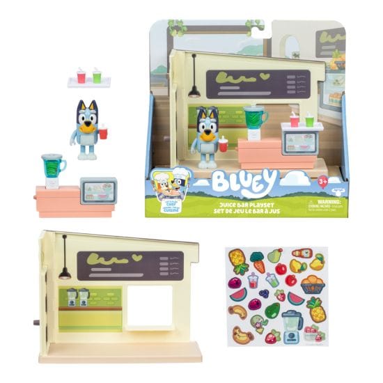 Bluey - Lets Play Chef Mini Playset Juice Bar 630996189207