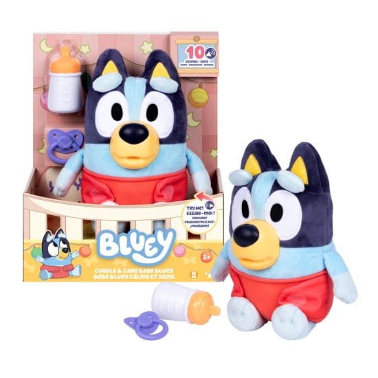 Bluey - Plush Cuddle & Care Baby Bluey 630996189672