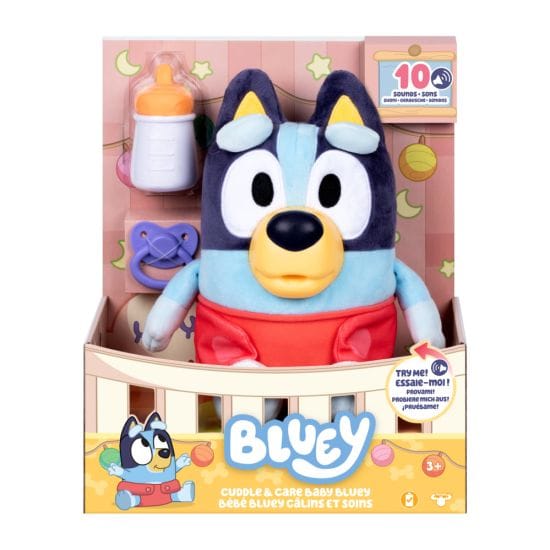 Bluey - Plush Cuddle & Care Baby Bluey 630996189672