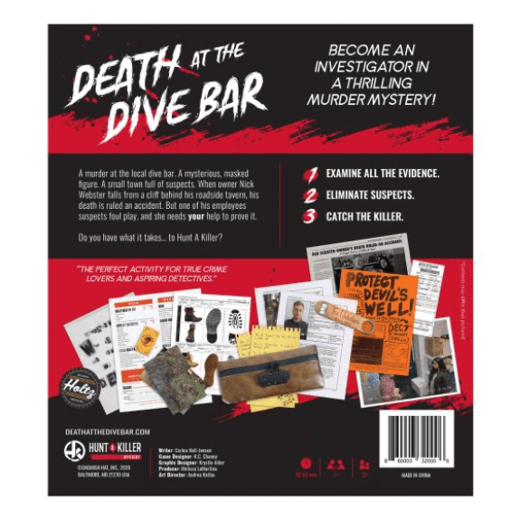 Hunt-A-Killer: Death At The Dive Bar Game 630996910443