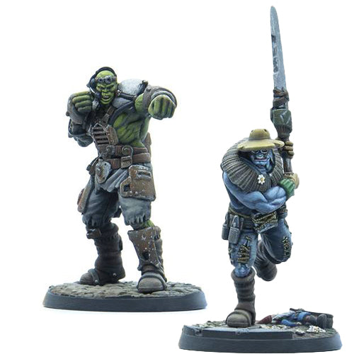 Fallout: Wasteland Warfare – Super Mutants: Marcus and Lily Miniatures