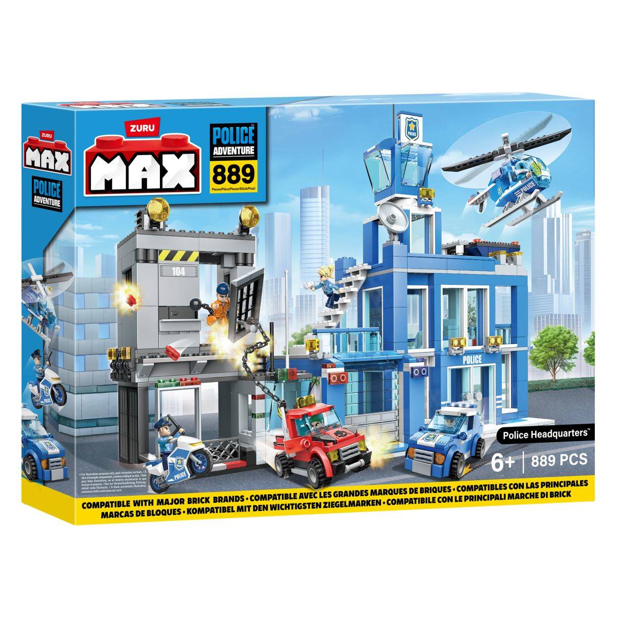 MAX City Police Headquarters Building Set