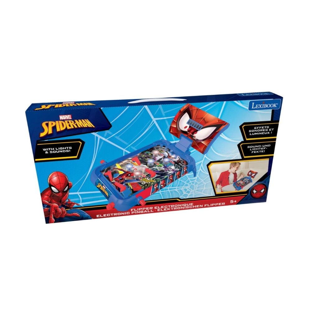 Lexibook Marvel Spider-Man Electronic Table Pinball Game