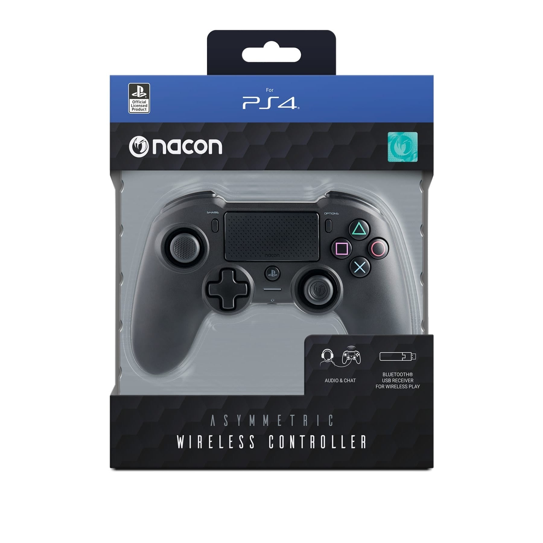 Asymmetric Black Controller - PS4 3499550373417