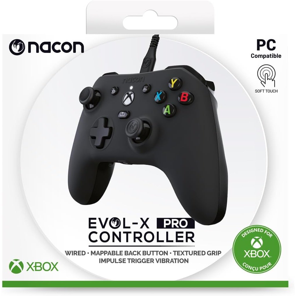 Evol-X Pro Light Microsoft Xbox Series X Wired Controller 3665962023985