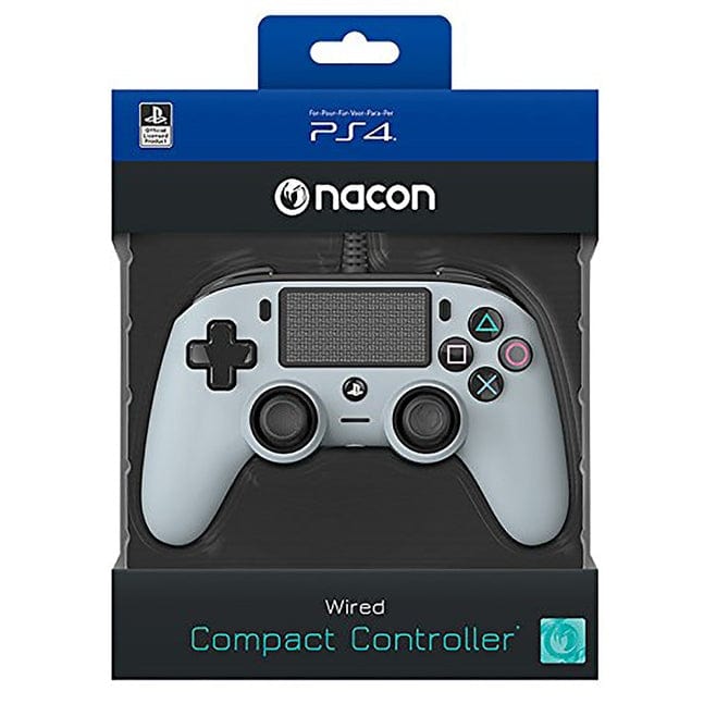 NACON PS4 COMPACT CTRL GREY 3499550360776