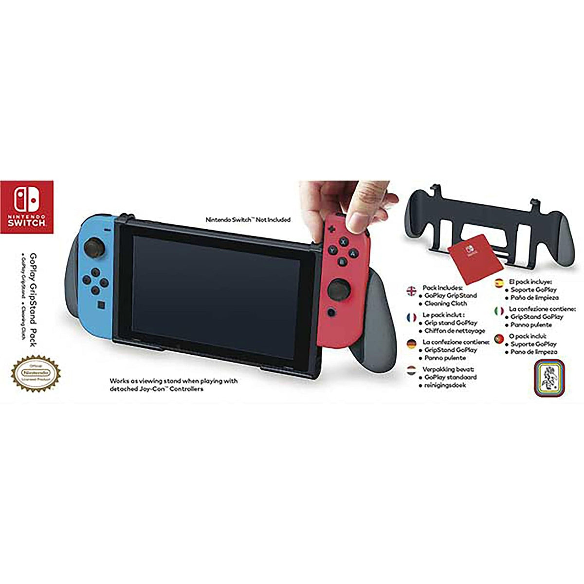 Switch Gripstand For Nintendo Switch Gaming Comfort 0663293109401