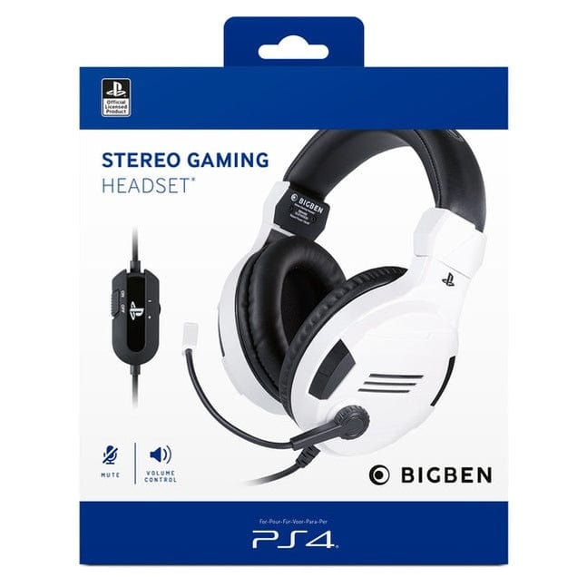 WHITE SONY OFFICIAL HEADSET V3 3499550381436